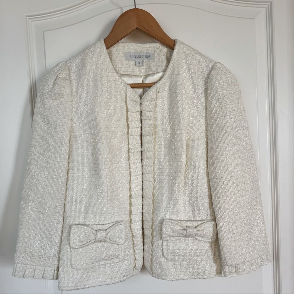 Women White Coat ForeverNew